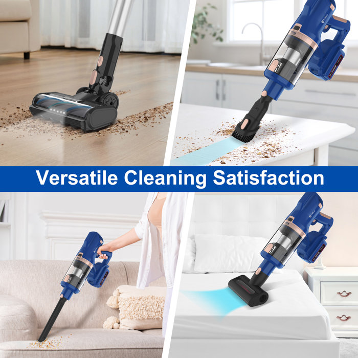 UMlo Cordless Bagless Stick Vacuum & Reviews Wayfair